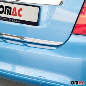 Ford Focus Tailgate Trim - Omac - S.Steel - Gloss Silver - '12-'14